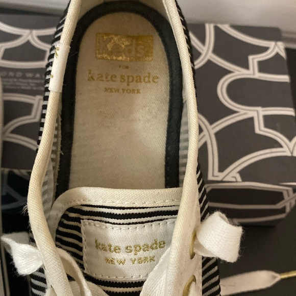 Keds X Kate Spade New York Triple Kick Striped Mesh Sneakers. Size 6.5 - Picture 7 of 9